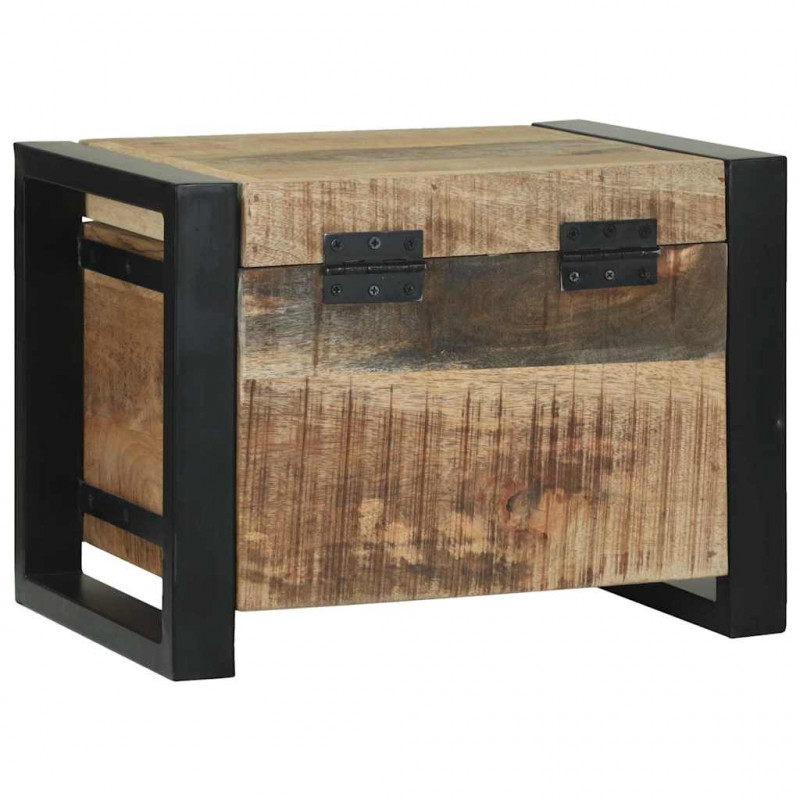Skrzynie do przechowywania 40 x 30 x 30 cm Lite drewno mango