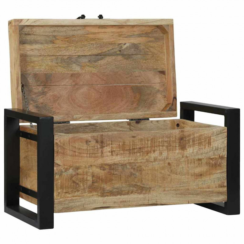 Skrzynie do przechowywania 60 x 30 x 30 cm Lite drewno mango