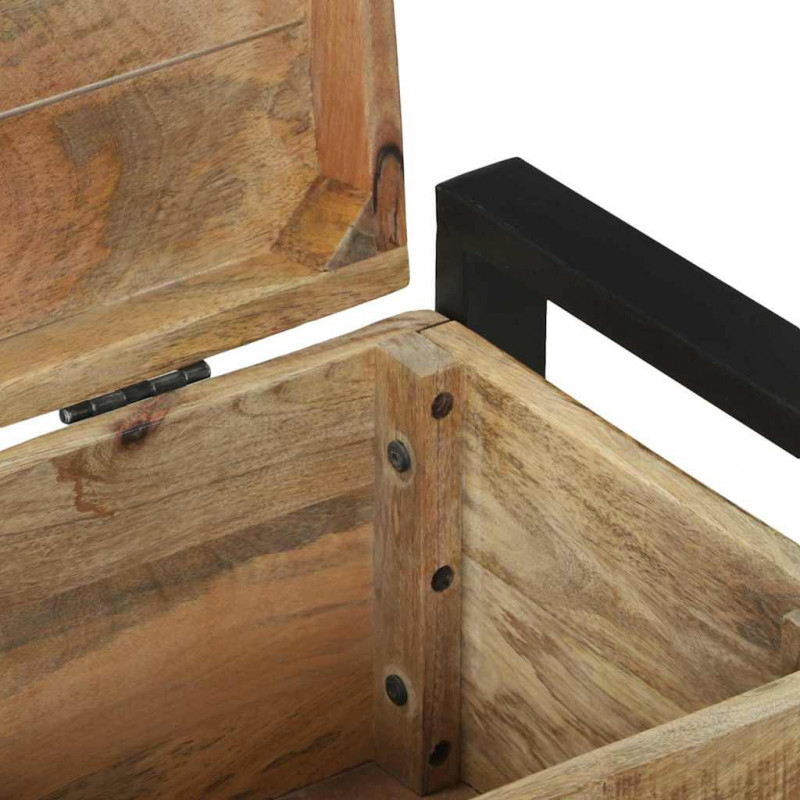 Skrzynie do przechowywania 60 x 30 x 30 cm Lite drewno mango