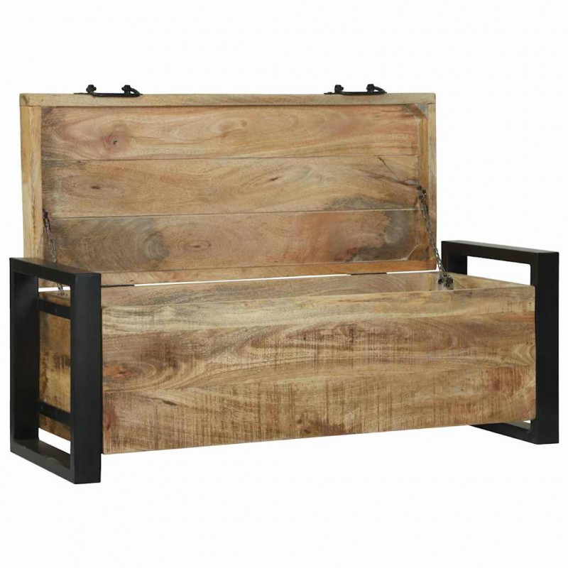 Skrzynie do przechowywania 80 x 30 x 30 cm Lite drewno mango