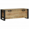 Skrzynie do przechowywania 80 x 30 x 30 cm Lite drewno mango