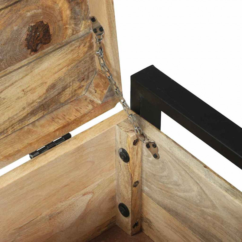 Skrzynie do przechowywania 80 x 30 x 30 cm Lite drewno mango