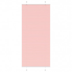 Roleta plisowana różowa 90x200 cm Szerokość tkaniny 89,4 cm