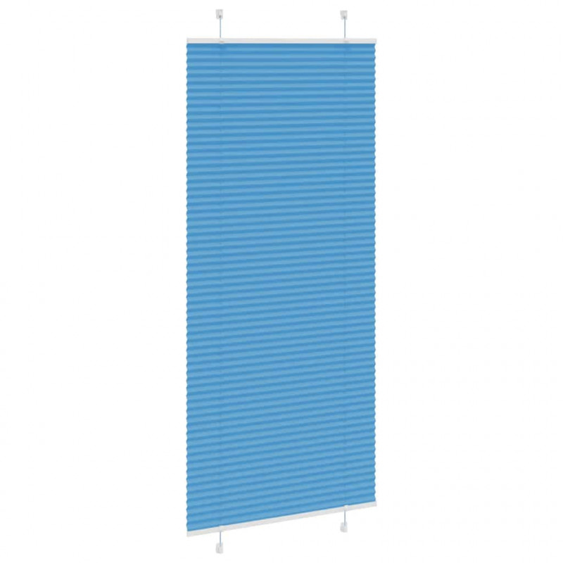 Roleta plisowana niebieska 90x200 cm Szerokość tkaniny 89,4 cm