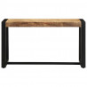 Ławka 80x35x45 cm lite drewno surowe mango