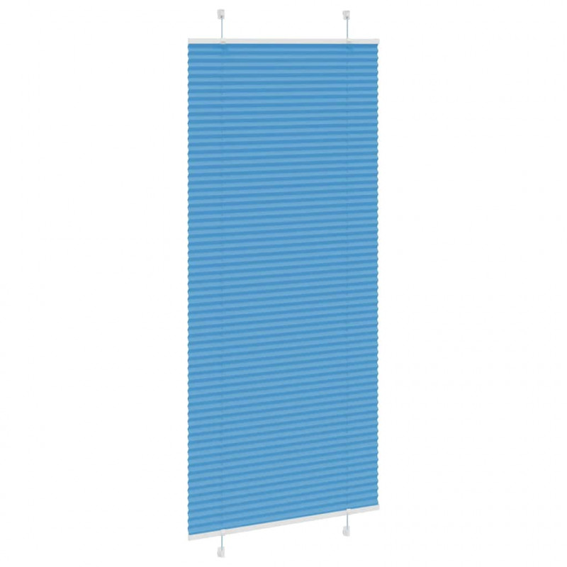Roleta plisowana niebieska 100x200 cm Szerokość tkaniny 99,4 cm