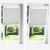 Roleta plisowana Bordowy Czerwony 40x100 cm Szerokość tkaniny