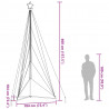 Lampki choinkowe, 615 kolorowych LED, 404,5 cm