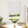 Roleta plisowana biała 80x150 cm Szerokość tkaniny 79,4 cm