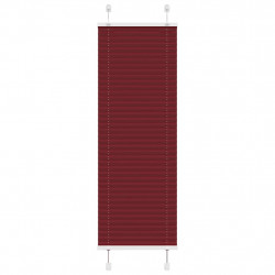 Roleta plisowana Bordowy Czerwony 45x150 cm Szerokość tkaniny