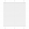 Roleta plisowana biała 120x150 cm Szerokość tkaniny 119,4 cm