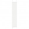Roleta plisowana biała 50x200 cm Szerokość tkaniny 49,4cm