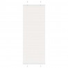 Roleta plisowana biała 70x200 cm Szerokość tkaniny 69,4 cm