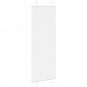 Roleta plisowana biała 70x200 cm Szerokość tkaniny 69,4 cm
