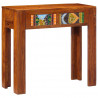 Konsola Stolik 80x35x75 cm Drewno lite Akacja