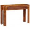 Stolik konsolowy, 110x35x75 cm, lite drewno akacjowe