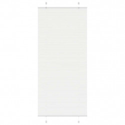 Roleta plisowana biała 90x200 cm Szerokość tkaniny 89,4 cm
