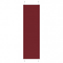 Roleta plisowana Bordowy Czerwony 55x200 cm Szerokość tkaniny