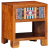 Bufet Wielokolorowe 40 x 35 x 45 cm lite drewno akacjowe