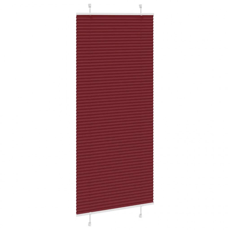 Roleta plisowana Bordowy Czerwony 5x200 cm Szerokość tkaniny