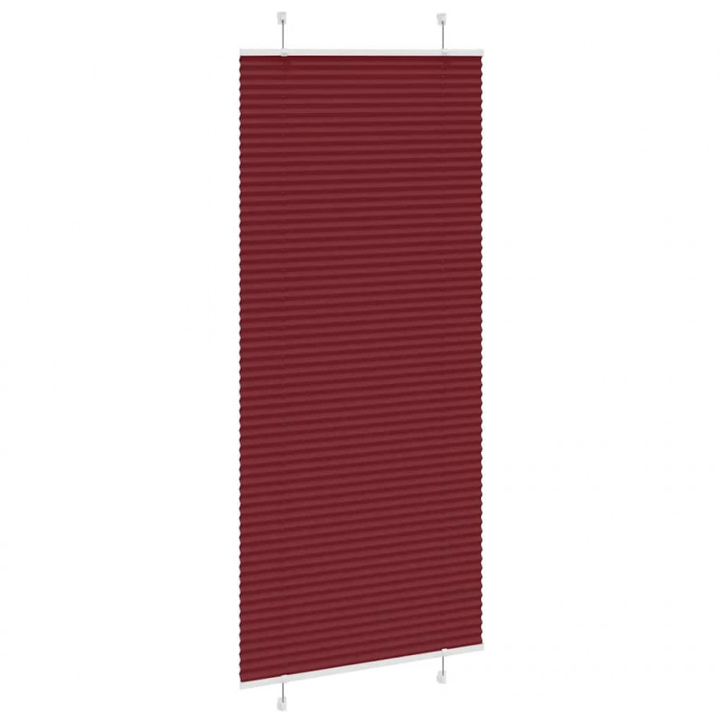 Roleta plisowana Bordowy Czerwony 5x200 cm Szerokość tkaniny