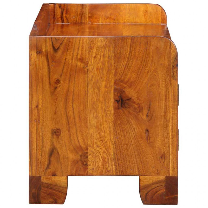 Szafka na buty Wielokolorowe 90 x 35 x 40 cm Lite Drewno Akacji