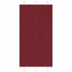 Roleta plisowana Bordowy Czerwony 105x200 cm Szerokość tkaniny