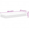 Materac bonelowy, dziecięcy, średnia twardość, 80x160 cm
