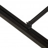 Stolik kawowy 100x100x35 cm lite drewno akacjowe