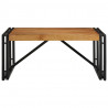 Stolik kawowy 80x80x35 cm lite drewno akacjowe
