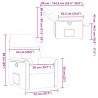 Rozkładany fotel, beżowy, obity mikrofibrą