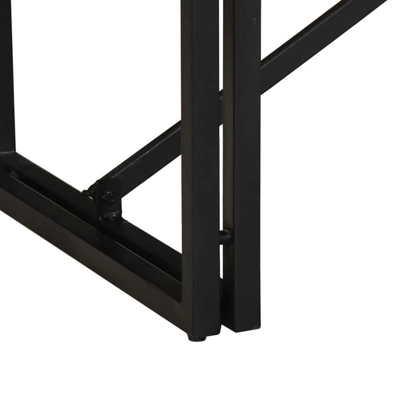 Stolik kawowy 100x50x35 cm lite drewno akacjowe