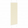 Roleta plisowana kremowa 50x150 cm Szerokość tkaniny 49,4cm