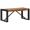 Stolik kawowy 80x40x35 cm lite drewno surowe mango