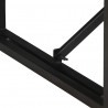 Stolik kawowy wielokolorowy 80x40x35 cm lite drewno odzyskane