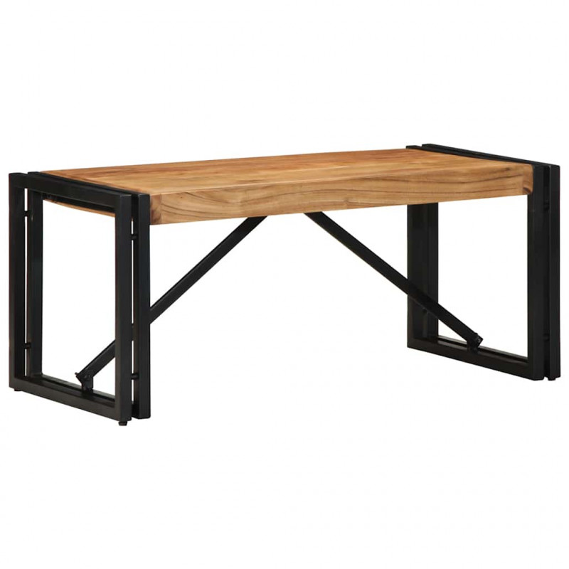 Stolik kawowy 80x40x35 cm lite drewno akacjowe