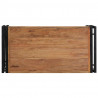 Stolik kawowy 80x40x35 cm lite drewno akacjowe