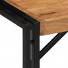 Stolik kawowy 80x40x35 cm lite drewno akacjowe