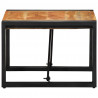 Stolik kawowy 50x50x35 cm Drewno lite Akacja
