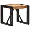 Stolik kawowy 40x40x35 cm lite drewno surowe mango