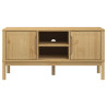 Szafka RTV FLORO, woskowy brąz, 114x43x55 cm, drewno sosnowe