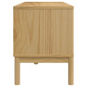 Szafka RTV FLORO, woskowy brąz, 114x43x55 cm, drewno sosnowe