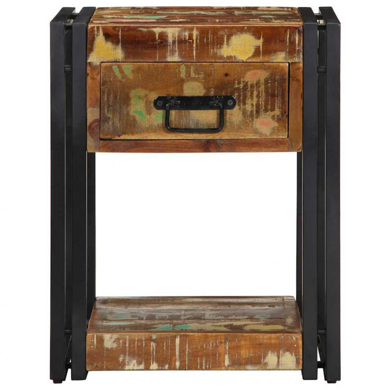 Szafka Nocna z szufladą 2 pcs Wielokolorowe 40 x 35 x 50 cm