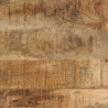 Szafki nocne, 2 szt., 40x40x50 cm, lite drewno surowe mango