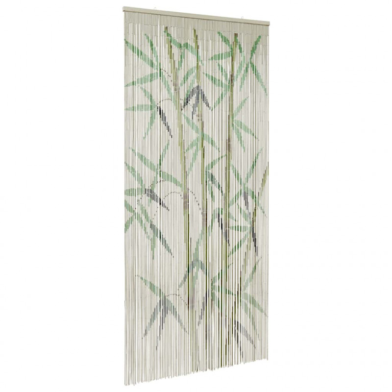 Zasłona do drzwi z nadrukiem z bambusa 100x220 cm Bambus