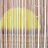 Zasłona przeciw owadom Palm Tree Print 90x220 cm Bambus