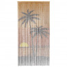 Zasłona przeciw owadom Palm Tree Print 100x200 cm Bambus