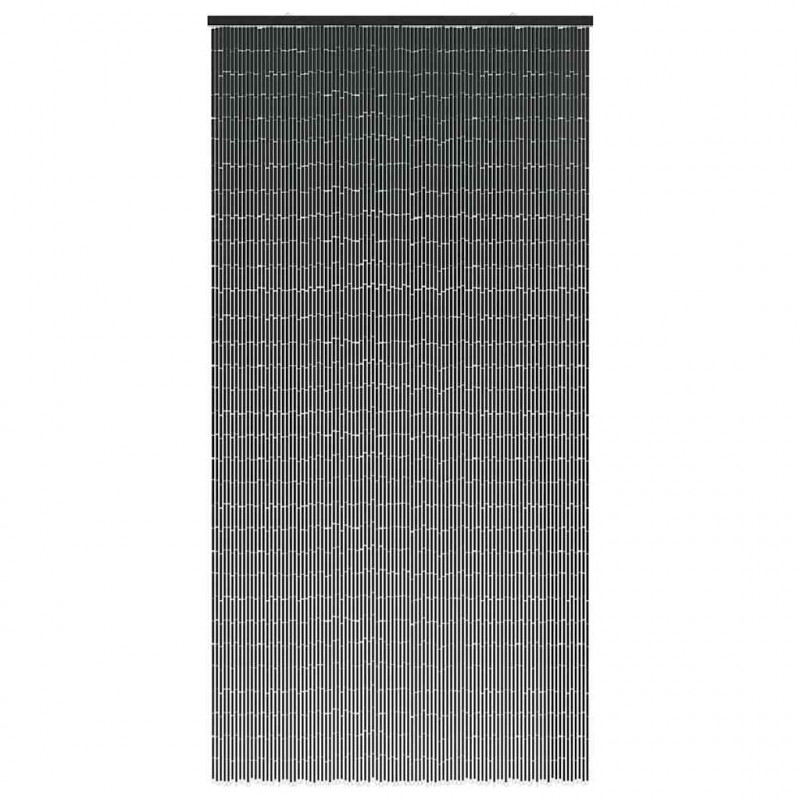 Zasłona przeciw owadom Ciemnoszara 100x220 cm Bambus