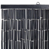 Zasłona przeciw owadom Ciemnoszara 100x220 cm Bambus