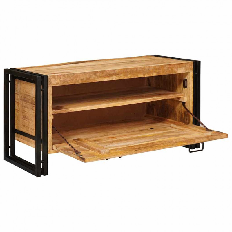Szafka na buty Brązowy 90 x 38 x 45 cm Drewno z mango